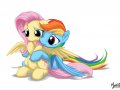 rainbow_hugs_fluttershy_by_mysticalpha-d59mjx6.jpg